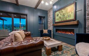 Teton lounge - the modern speakeasy with Teton range views