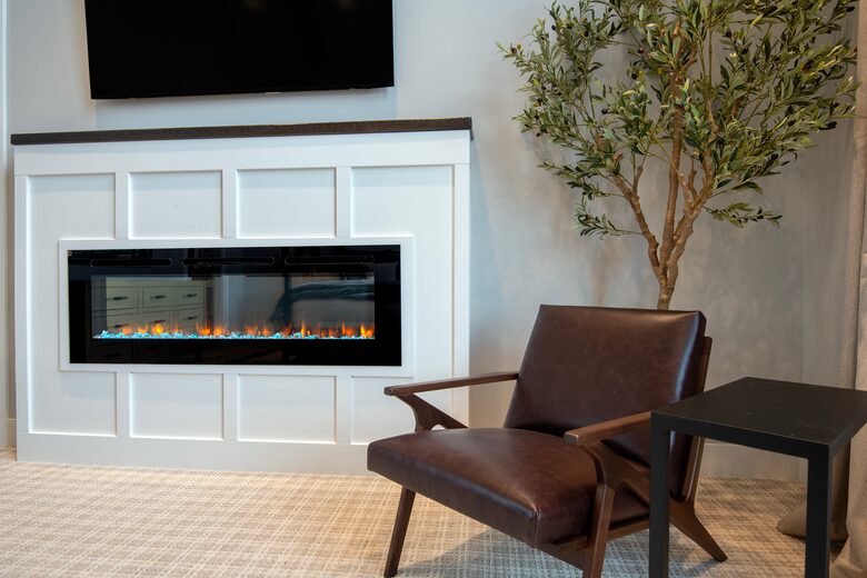 The "Grand" master suite private seating area