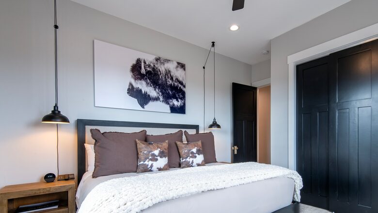 Tatanka Suite with Luxury King Bed and high end furnishings