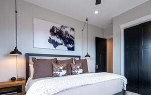 Tatanka Suite with Luxury King Bed and high end furnishings