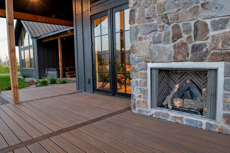 Outdoor seating areas w/ 3 peak views & luxurious fireplace