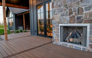 Outdoor seating areas w/ 3 peak views & luxurious fireplace
