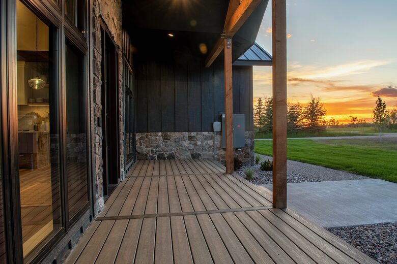 Epic sunsets from the deck