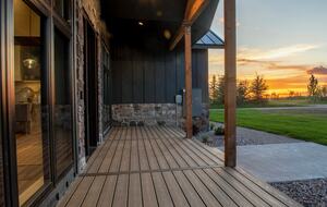 Epic sunsets from the deck