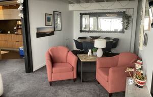 Modernist Gem with Ocean Views and Private Beach Access - Ōakura, New Zealand