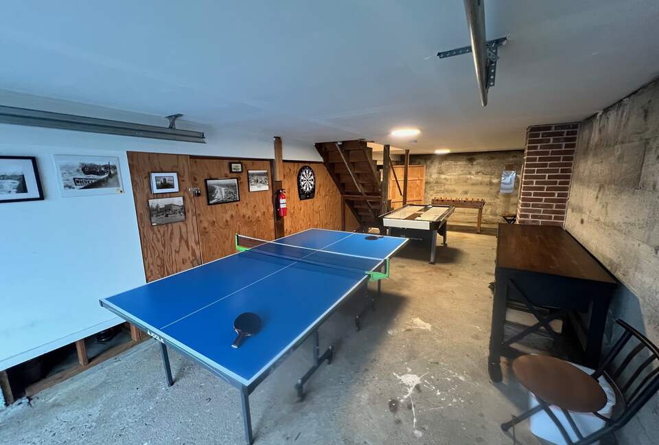 Basement Game Room