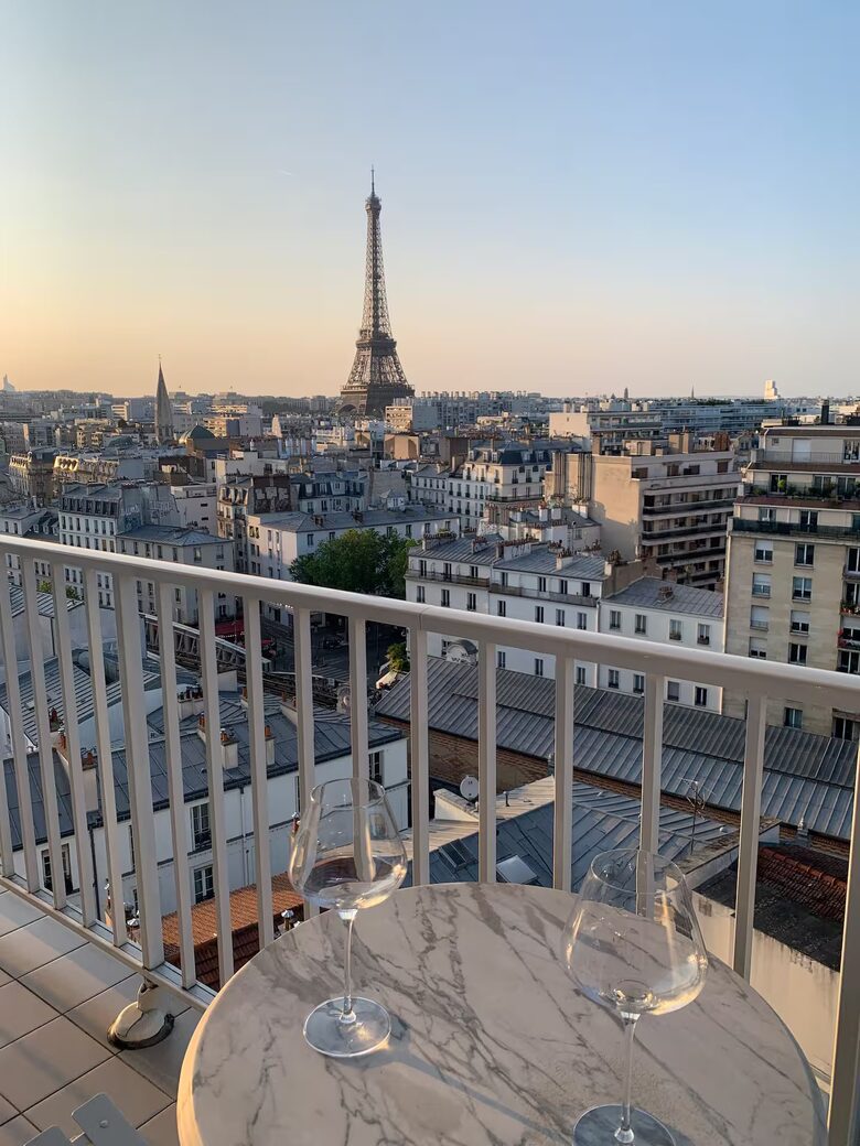 Elevated Paris Apartment with Panoramic Eiffel Tower view! - Paris, France