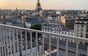 Elevated Paris Apartment with Panoramic Eiffel Tower view! - Paris, France