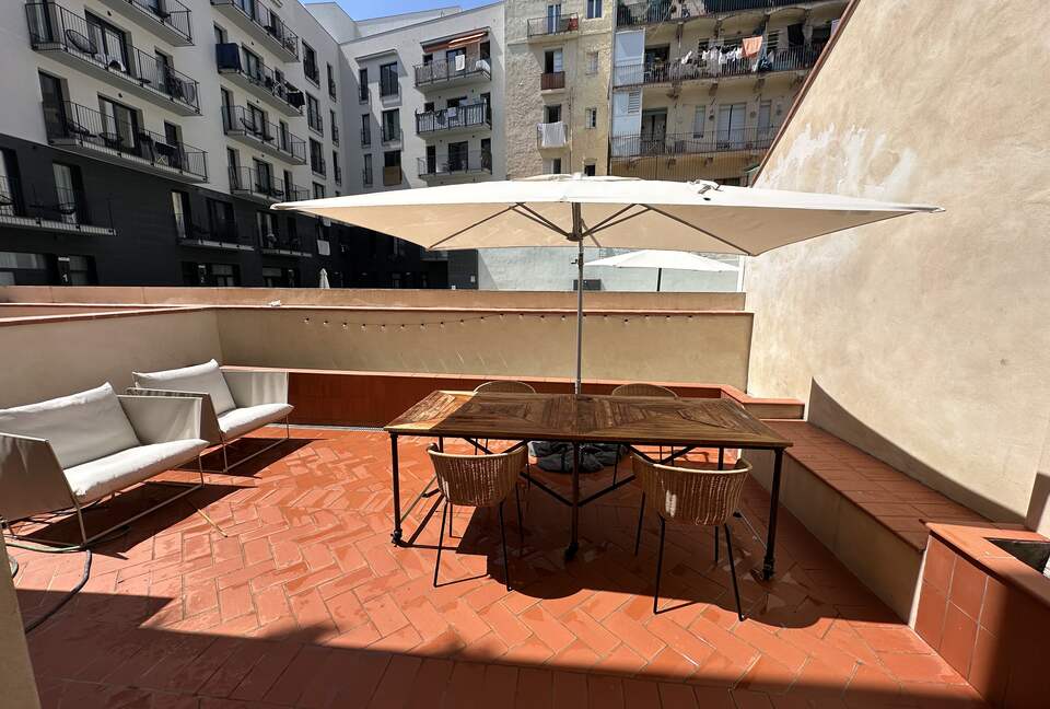 Private 35 m2 terrace