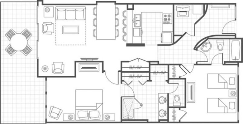 Two Bedroom Villa at Marriott's Monarch at Sea Pines - Hilton Head Island, South Carolina
