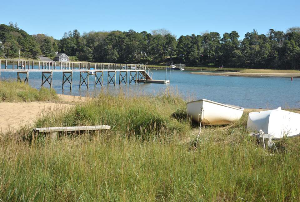 Wooded Coastal Retreat with Private Beach Access - Orleans, Massachusetts
