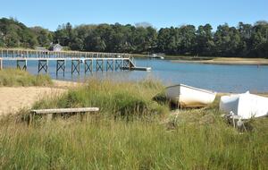 Wooded Coastal Retreat with Private Beach Access - Orleans, Massachusetts