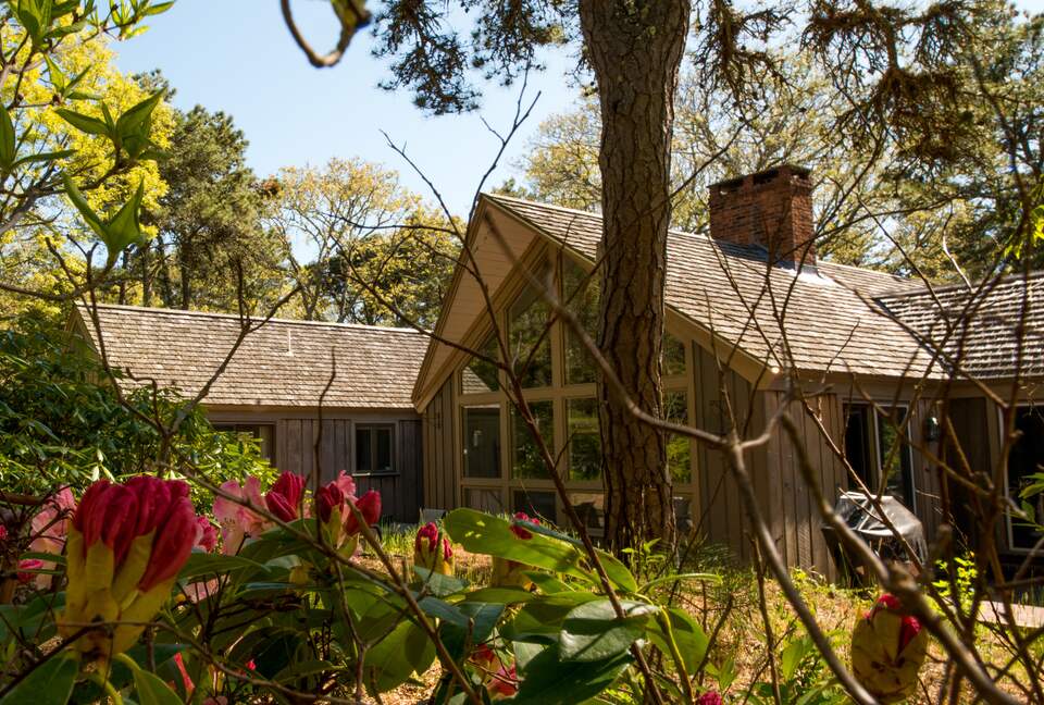 Wooded Coastal Retreat with Private Beach Access - Orleans, Massachusetts