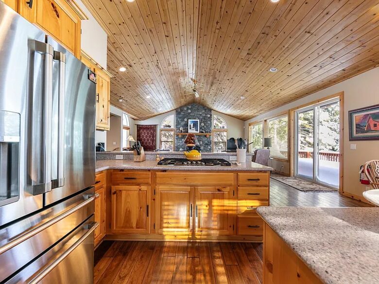 View from kitchen