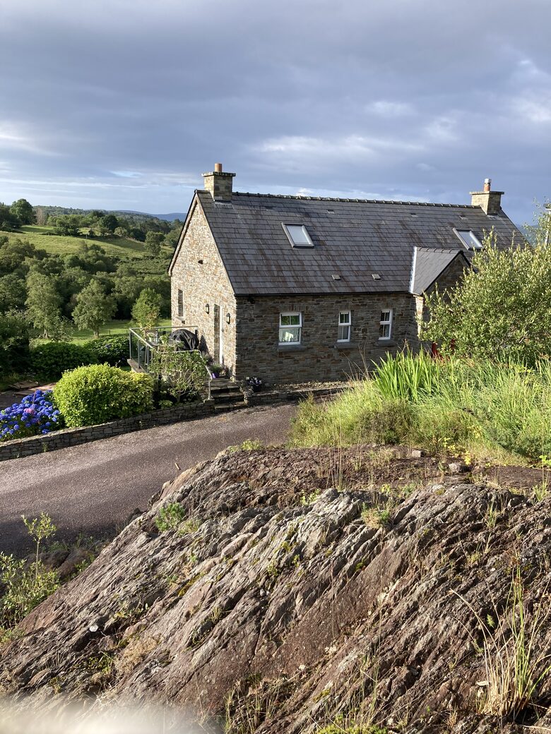 A Stone Cottage Amidst Rolling Hills - Glengarriff, Ireland