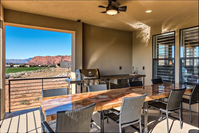 Luxury Two-Story Home with Hot Tub and Outdoor Living Spaces - St. George, Utah