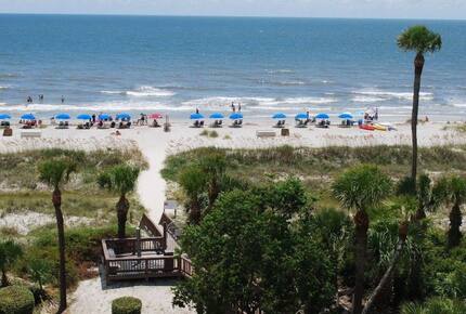 Steps from the Sand | Oceanview Villa with Pool Access in Palmetto Dunes - Hilton Head Island, South Carolina