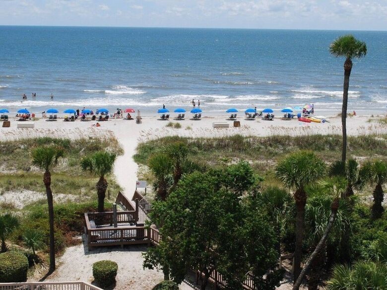 Steps from the Sand | Oceanview Villa with Pool Access in Palmetto Dunes - Hilton Head Island, South Carolina