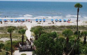 Steps from the Sand | Oceanview Villa with Pool Access in Palmetto Dunes - Hilton Head Island, South Carolina