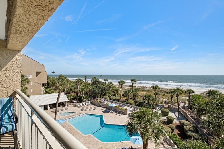 Steps from the Sand | Oceanview Villa with Pool Access in Palmetto Dunes - Hilton Head Island, South Carolina