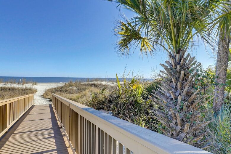 Steps from the Sand | Oceanview Villa with Pool Access in Palmetto Dunes - Hilton Head Island, South Carolina