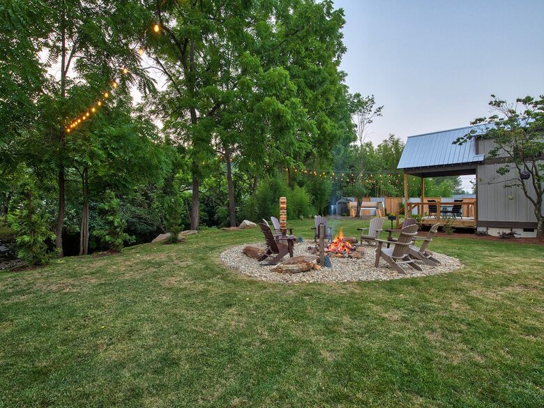Designer 3 Tiny Home Compound on the River - Waynesville, North Carolina