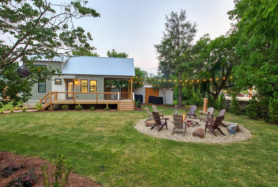 Designer 3 Tiny Home Compound on the River - Waynesville, North Carolina