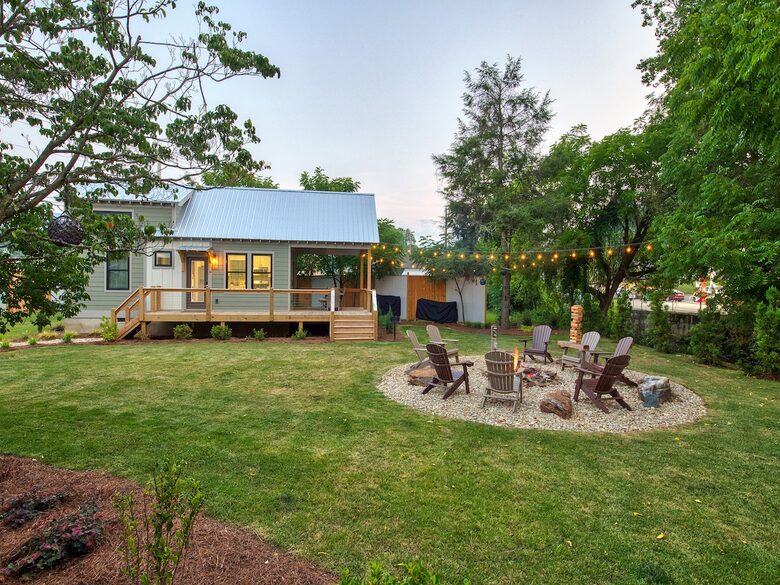 Designer 3 Tiny Home Compound on the River - Waynesville, North Carolina