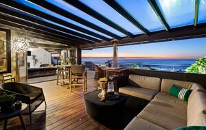 Modernist Gem with Ocean Views and Private Beach Access - Ōakura, New Zealand