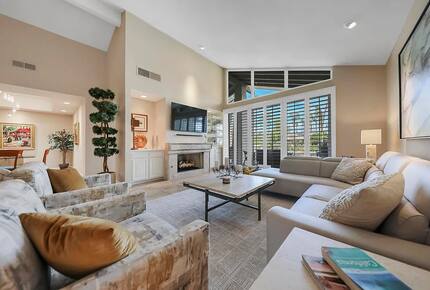 Tranquil Desert Escape with Greenery & Water Views - Palm Desert, California