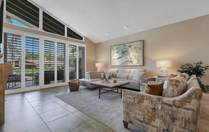 Tranquil Desert Escape with Greenery & Water Views - Palm Desert, California