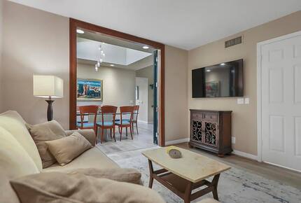 Tranquil Desert Escape with Greenery & Water Views - Palm Desert, California