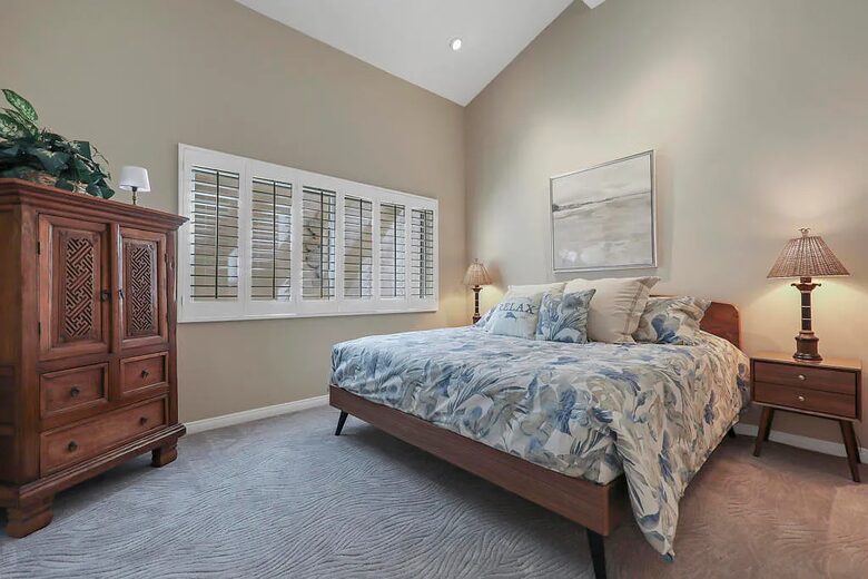 Tranquil Desert Escape with Greenery & Water Views - Palm Desert, California