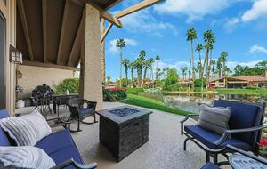 Tranquil Desert Escape with Greenery & Water Views - Palm Desert, California