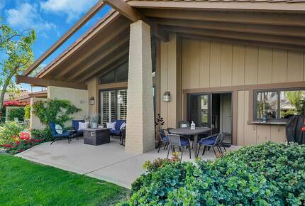 Tranquil Desert Escape with Greenery & Water Views - Palm Desert, California