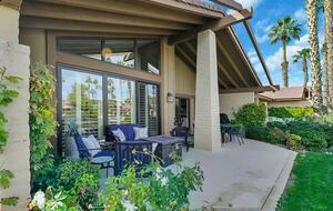 Tranquil Desert Escape with Greenery & Water Views - Palm Desert, California