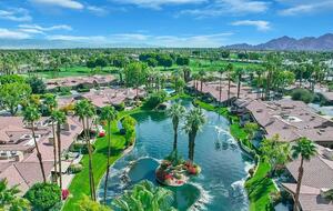 Tranquil Desert Escape with Greenery & Water Views - Palm Desert, California