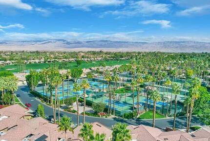 Tranquil Desert Escape with Greenery & Water Views - Palm Desert, California
