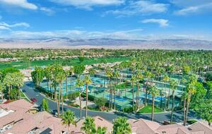 Tranquil Desert Escape with Greenery & Water Views - Palm Desert, California