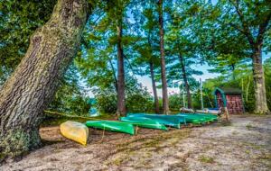 Community canoes are open for use