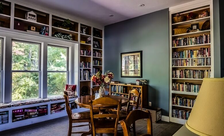 Summer Village Library, adjacent to Lodge Restaurant