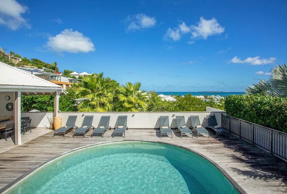 Luxurious Oceanview Villa with Private Pool in Orient Bay - San Martín, Saint Martin (French part)