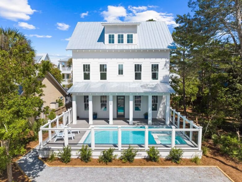 Elevated 30A Living Steps from the Sand - Santa Rosa Beach, Florida