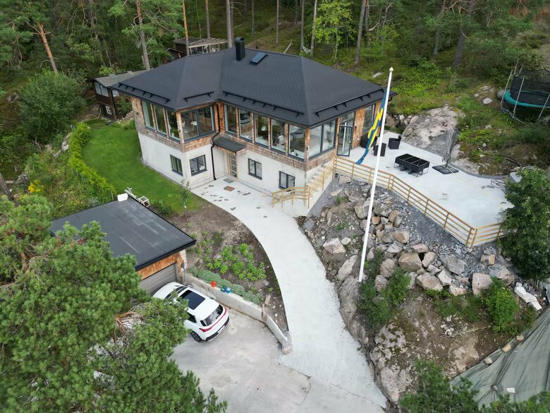 Luxury House with Sunset Views Near Stockholm - Boo, Sweden