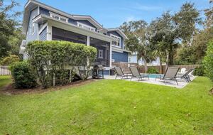 Deja Blue-6BR w Pool Hot Tub-Steps To Beach - Hilton Head Island, South Carolina