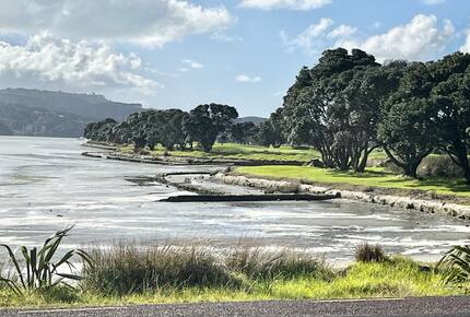Inland harbour and golf course