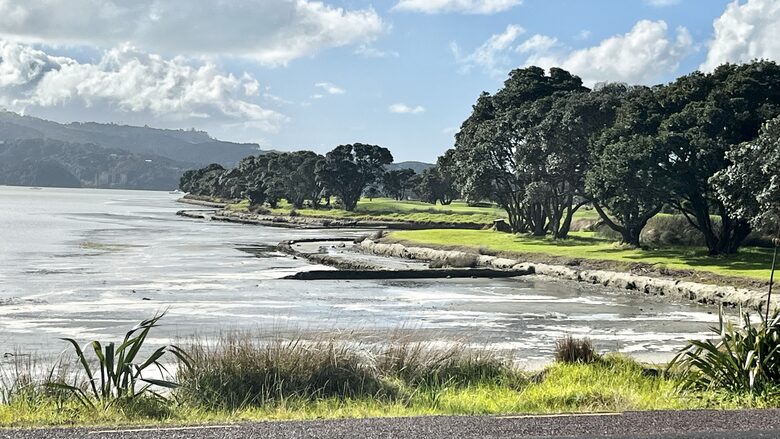 Inland harbour and golf course