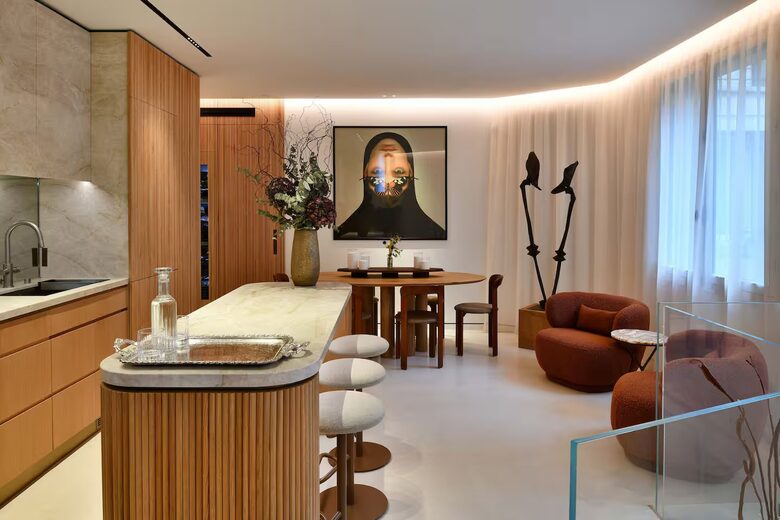 Trocadéro Privé | A Luxe Tech-Forward Duplex near the Eiffel Tower - Paris, France