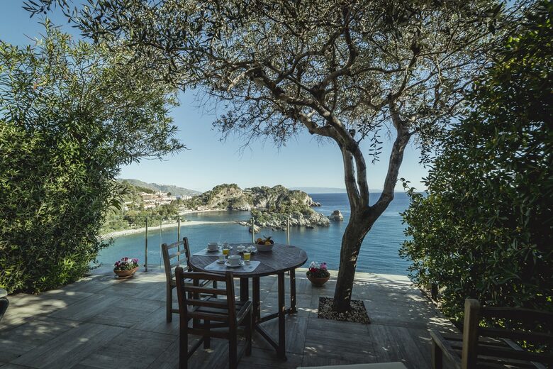 Elegant Taormina Retreat Overlooking Isola Bella - Taormina, Italy