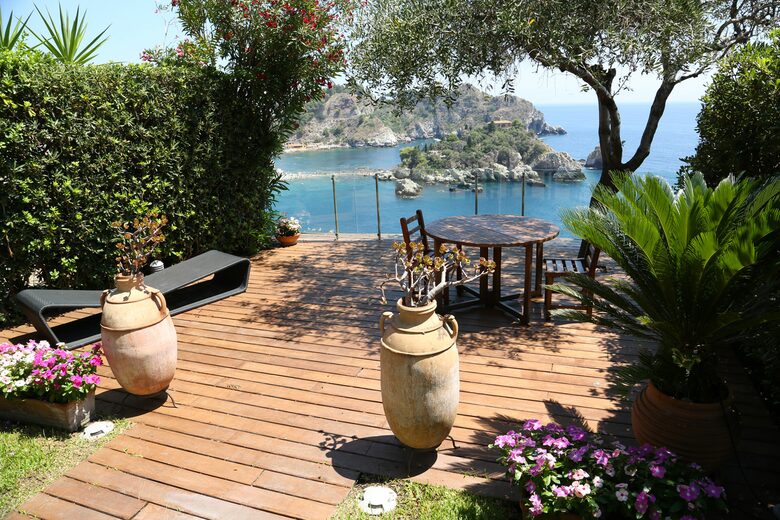 Elegant Taormina Retreat Overlooking Isola Bella - Taormina, Italy